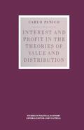 Panico |  Interest and Profit in the Theories of Value and Distribution | Buch |  Sack Fachmedien