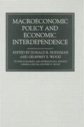 Hodgman / Wood |  Macroeconomic Policy and Economic Interdependence | Buch |  Sack Fachmedien
