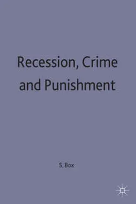 Box |  Recession Crime and Punishment | Buch |  Sack Fachmedien