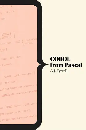 Tyrrell / Sumner |  COBOL from Pascal | Buch |  Sack Fachmedien