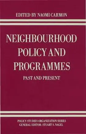 Carmon |  Neighbourhood Policy and Programmes | Buch |  Sack Fachmedien