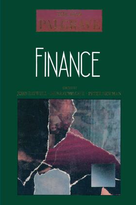 Eatwell / Milgate / Newman | FINANCE 1989/E | Buch | 978-0-333-49535-3 | sack.de