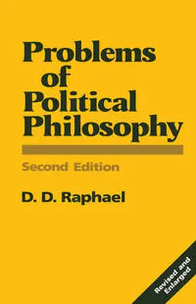 Raphael |  Problems of Political Philosophy | Buch |  Sack Fachmedien