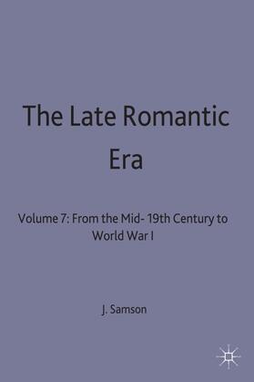 Samson | LATE ROMANTIC ERA 1991/E | Buch | 978-0-333-51602-7 | sack.de