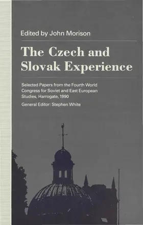 Morison | The Czech and Slovak Experience | Buch | 978-0-333-56646-6 | sack.de