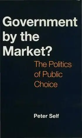 Self |  Government by the Market? | Buch |  Sack Fachmedien