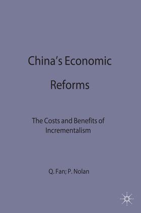 Nolan / Loparo | China's Economic Reforms | Buch | 978-0-333-57036-4 | sack.de