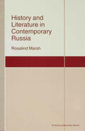 Marsh |  History and Literature in Contemporary Russia | Buch |  Sack Fachmedien