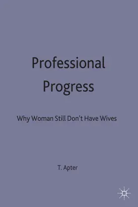 Apter |  Professional Progress | Buch |  Sack Fachmedien