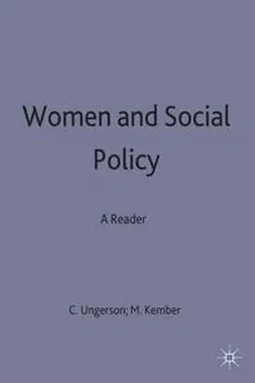 Kember / Ungerson |  Women and Social Policy | Buch |  Sack Fachmedien