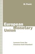 Panic |  European Monetary Union | Buch |  Sack Fachmedien