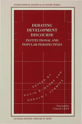 Moore / Schmitz | Debating Development Discourse | Buch | 978-0-333-61753-3 | www.sack.de