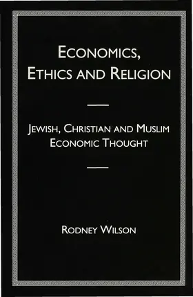 Wilson |  Economics, Ethics and Religion | Buch |  Sack Fachmedien
