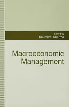 Sharma |  Macroeconomic Management | Buch |  Sack Fachmedien