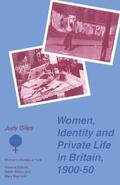 Gamble / Peele |  Women, Identity and Private Life in Britain, 1900-50 | Buch |  Sack Fachmedien