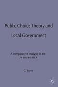 Boyne |  Public Choice Theory and Local Government | Buch |  Sack Fachmedien