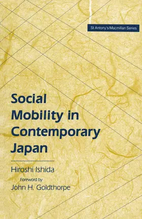 Ishida |  Social Mobility in Contemporary Japan | Buch |  Sack Fachmedien