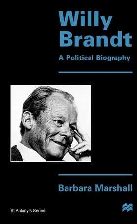 Marshall | Willy Brandt: A Political Biography | Buch | 978-0-333-64562-8 | www.sack.de