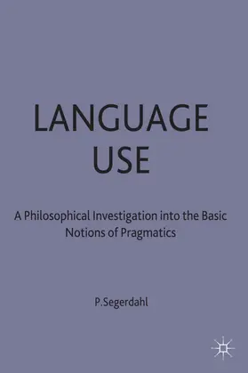 Segerdahl |  Language Use | Buch |  Sack Fachmedien