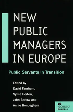 Farnham |  New Public Managers in Europe | Buch |  Sack Fachmedien