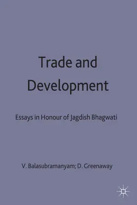 Balasubramanyam / Greenaway | Trade and Development | Buch | 978-0-333-65616-7 | www.sack.de