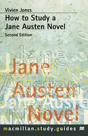 Jones | How to Study a Jane Austen Novel | Buch | 978-0-333-67074-3 | www.sack.de