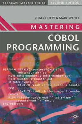 Hutty / Spence | Mastering COBOL Programming | Buch | 978-0-333-68106-0 | sack.de