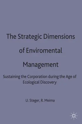 Steger / Meima | The Strategic Dimensions of Environmental Management | Buch | 978-0-333-69937-9 | www.sack.de