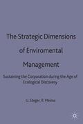 Steger / Meima |  The Strategic Dimensions of Environmental Management | Buch |  Sack Fachmedien