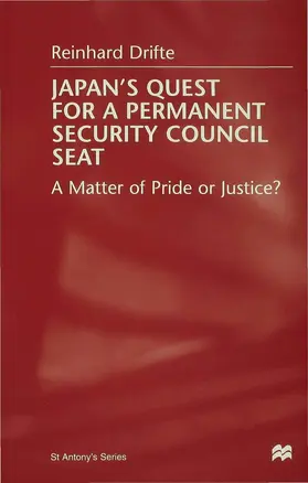 Drifte | Japan's Quest for a Permanent Security-Council Seat | Buch | 978-0-333-69938-6 | www.sack.de