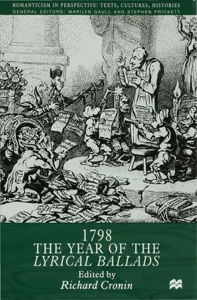 Cronin |  1798: The Year of the Lyrical Ballads | Buch |  Sack Fachmedien