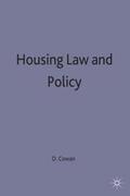 Cowan |  Housing Law and Policy | Buch |  Sack Fachmedien