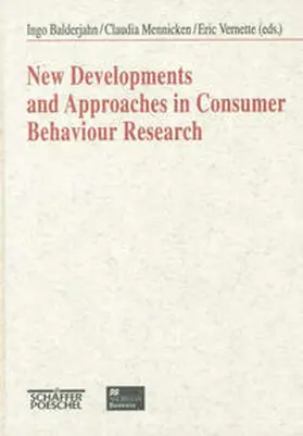 Mennicken / Balderjahn |  New Developments and Approaches in Consumer Behaviour Research | Buch |  Sack Fachmedien