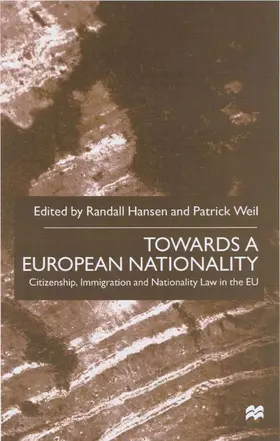 Weil / Hansen |  Towards a European Nationality | Buch |  Sack Fachmedien