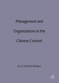 Li / Tsui / Weldon |  Management and Organizations in the Chinese Context | Buch |  Sack Fachmedien