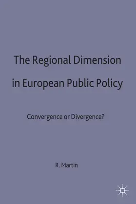 Martin |  The Regional Dimension in European Public Policy | Buch |  Sack Fachmedien