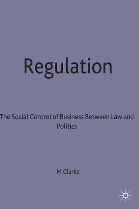 Clarke | Regulation | Buch | 978-0-333-74812-1 | sack.de