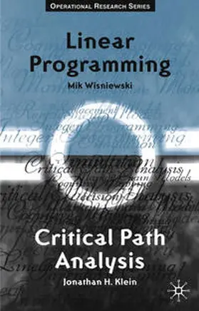 Wisniewski / Klein |  Critical Path Analysis and Linear Programming | Buch |  Sack Fachmedien
