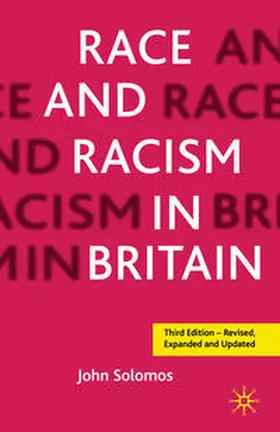 Solomos |  Race and Racism in Britain, Third Edition | Buch |  Sack Fachmedien