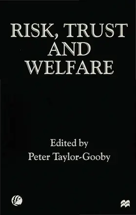 Taylor-Gooby |  Risk, Trust and Welfare | Buch |  Sack Fachmedien