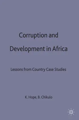 Hope / Chikulo |  Corruption and Development in Africa | Buch |  Sack Fachmedien