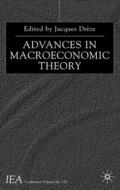 Drèze |  Advances in Macroeconomic Theory | Buch |  Sack Fachmedien