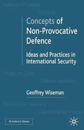 Wiseman |  Concepts of Non-Provocative Defence | Buch |  Sack Fachmedien