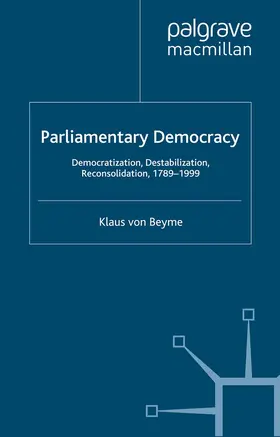 Beyme |  Parliamentary Democracy | Buch |  Sack Fachmedien