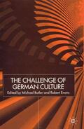 Butler / Evans |  The Challenge of German Culture | Buch |  Sack Fachmedien