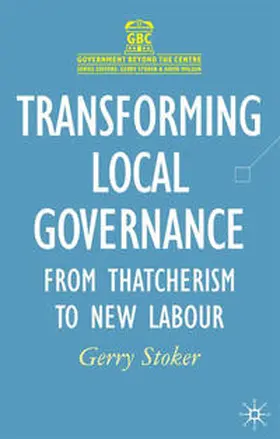 Stoker |  Transforming Local Governance | Buch |  Sack Fachmedien