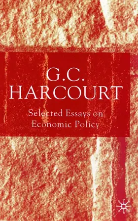 Harcourt |  Selected Essays on Economic Policy | Buch |  Sack Fachmedien