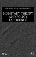 Leijonhufvud |  Monetary Theory and Policy Experience | Buch |  Sack Fachmedien