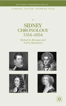 Brennan / Kinnamon |  A Sidney Chronology, 1554-1654 | Buch |  Sack Fachmedien