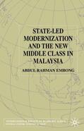Embong |  State-Led Modernization and the New Middle Class in Malaysia | Buch |  Sack Fachmedien